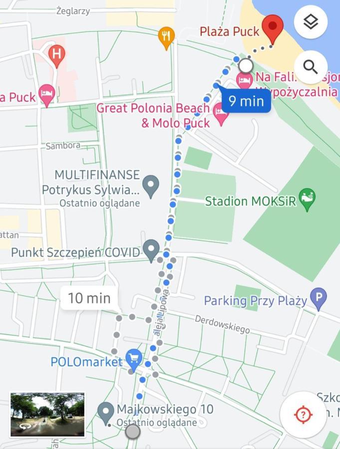 Apartament Gruba Ryba Puck Bagian luar foto